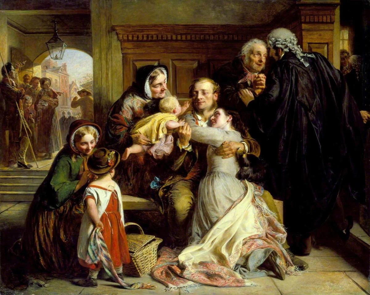 Non colpevole (L'assoluzione), 1857 - Tate, City of Westminster